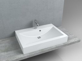 Nadpultni umivalnik Jersey 700