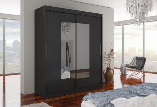 ADRK - Garderobna omara z drsnimi vrati Rosette  - 180 cm