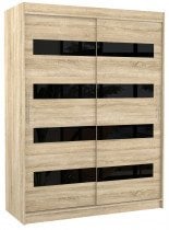 Sonoma/črna SW-MAR-S+BL-150+A163