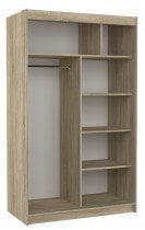 ADRK - Garderobna omara z drsnimi vrati Kolorado - 120 cm