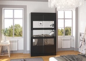 ADRK - Garderobna omara z drsnimi vrati Kolorado - 120 cm