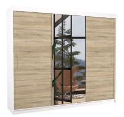 Bela - hrast sonoma SW-DEN-W+S-250+A426