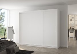 Garderobna omara z drsnimi vrati Antos 250x58x215 cm