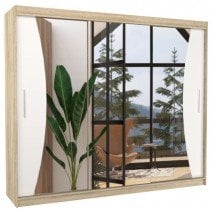 Hrast sonoma/bela SW-DIE-S+W-250+A448