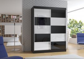 Garderobna omara z drsnimi vrati Romero - 150 cm