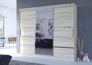 ADRK - Garderobna omara z drsnimi vrati Salto - 250 cm