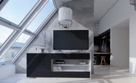 Komoda Jonas - črna