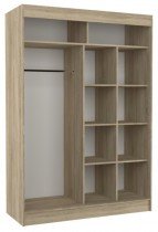 Garderobna omara z drsnimi vrati Gilton - 150 cm