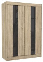 Hrast + črna SW-KAR-S+BL-150+A278 