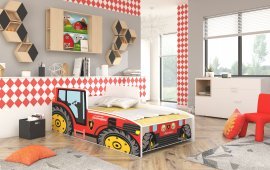 Otroška postelja Tractor - 70x140 cm