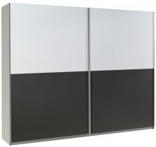 Lux 19 - Bela/grafit + bela