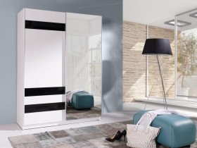 Bela/črna + ogledalo