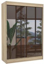 Hrast/Čokolada lacobel