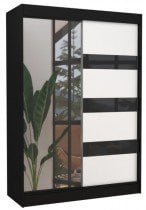 Črna/Bela + črna lacobel