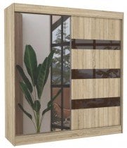 Hrast/Čokolada lacobel