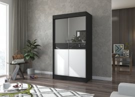 Omara z drsnimi vrati Datori - 120 cm