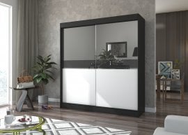 Garderobna omara z drsnimi vrati Datori - 200 cm