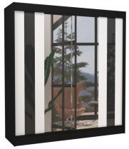 Črna/Bela + črna lacobel