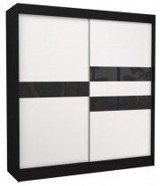 Črna/Bela + črna lacobel