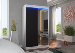 ADRK - Garderobna omara z drsnimi vrati Rewena - 120 cm