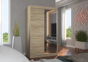 ADRK - Garderobna omara z drsnimi vrati Rewena - 120 cm