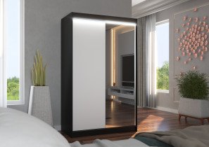 ADRK - Garderobna omara z drsnimi vrati Rewena - 120 cm