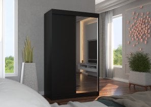 ADRK - Garderobna omara z drsnimi vrati Rewena - 120 cm