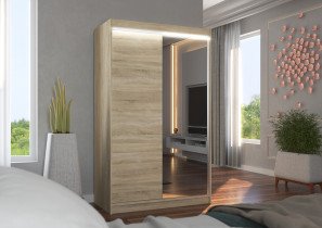 ADRK - Garderobna omara z drsnimi vrati Rewena - 120 cm