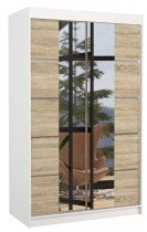 Bela/sonoma hrast SW-GEN-W+S-120+A105