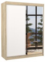 Sonoma hrast/bela SW-JOR-S+W-150+A225