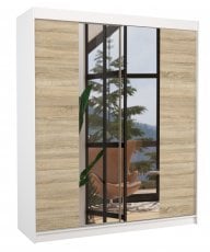 Bela/Sonoma hrast SW-BAL-W+S-180+A345