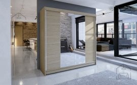 Garderobna omara z drsnimi vrati Balance - 180 cm