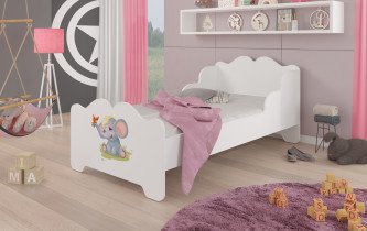 ADRK - Otroška postelja Ximena s potiskom - 80x160 cm