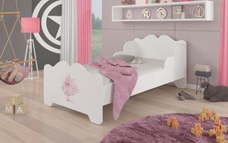 ADRK - Otroška postelja Ximena s potiskom - 70x140 cm