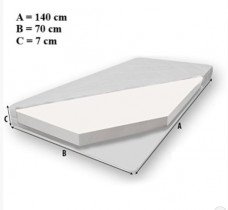 ADRK - Otroška postelja Ximena s potiskom - 70x140 cm + predal