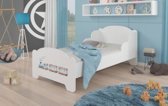 ADRK - Otroška postelja Amadis grafika - 70x140 cm 