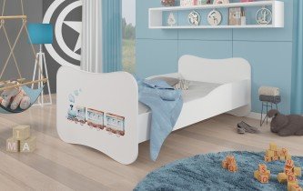 ADRK - Otroška postelja Gonzalo grafika - 70x140 cm
