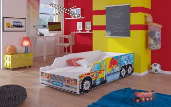 ADRK - Otroška postelja Avto - 70x140 cm