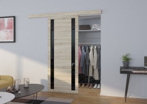 Drsna medsobna vrata Tamara 90 - sonoma hrast