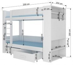 ADRK - Pograd Garet - 90x200 cm