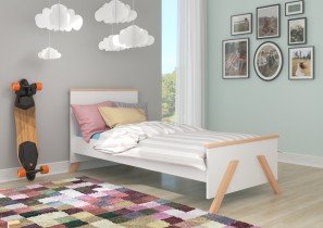 ADRK - Otroška postelja Koral - 90x200 cm 