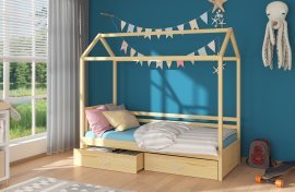ADRK - Otroška postelja Rose - 90x200 cm - naravni bor