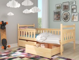 ADRK - Otroška postelja Stiui - 90x190 cm - bor
