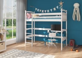 Visoka postelja Tosto - 90x200 cm 