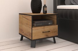 Nočna omarica Lofton - Craft gold