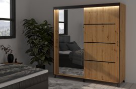 Garderobna omara Gildo 200 LED