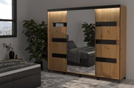 Garderobna omara Tova 250 LED