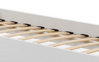 ADRK - Otroška postelja Medvedek s predalom - modra - 70x140 cm