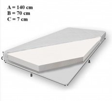ADRK - Otroška postelja Casimo s predalom - 70x140 cm