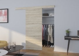 Drsna medsobna vrata Pixi 76 - sonoma